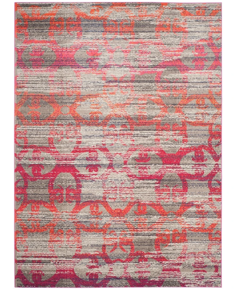 Safavieh Monaco MNC217 Gray and Multi 9' x 12' Area Rug