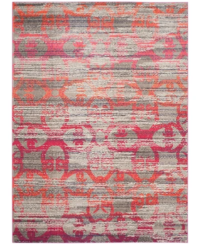 Safavieh Monaco MNC217 Gray and Multi 9' x 12' Area Rug