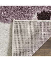 Safavieh Adirondack Ivory and Purple 5'1" x 7'6" Area Rug