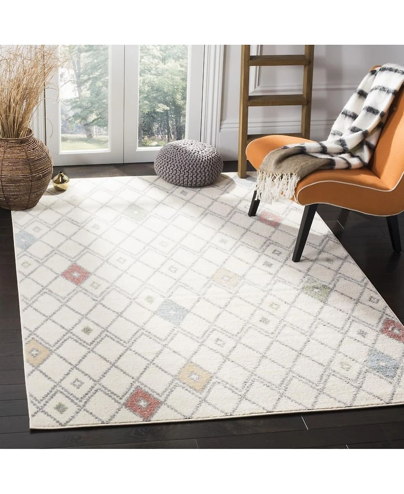 Safavieh Adirondack 132 Ivory and Multi 5'1" x 7'6" Area Rug