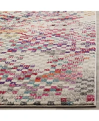 Safavieh Monaco MNC241 Gray and Multi 5'1" x 7'7" Area Rug