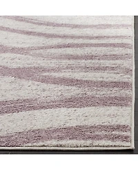 Safavieh Adirondack 125 Cream and Purple 5'1" x 7'6" Area Rug