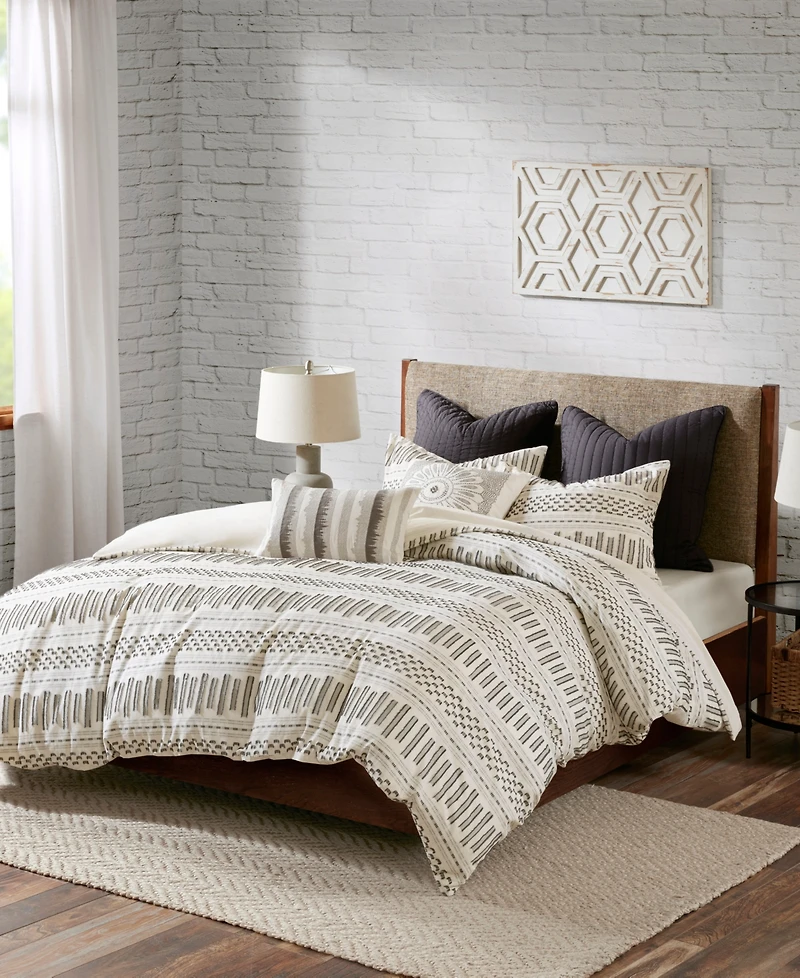 Ink+Ivy Rhea Jacquard 3-Pc. Comforter Set, Full/Queen
