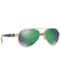 Costa Del Mar Women's Polarized Sunglasses, Cdm Loreto 57