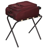 Household Essentials Black Luggage Rack