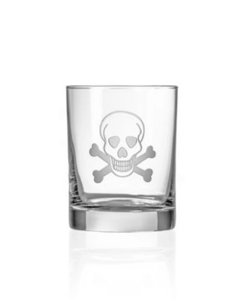 Rolf Glass Skull Cross Bones Collection