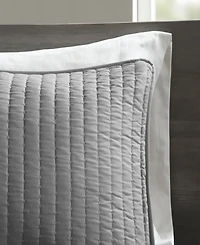 Madison Park Keaton Quilted 3-Pc. Quilt Set, King/California King