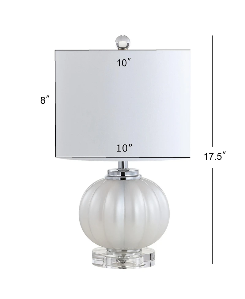 Jonathan Y Pearl Glasscrystal Led Table Lamp