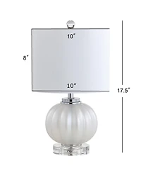 Jonathan Y Pearl Glasscrystal Led Table Lamp