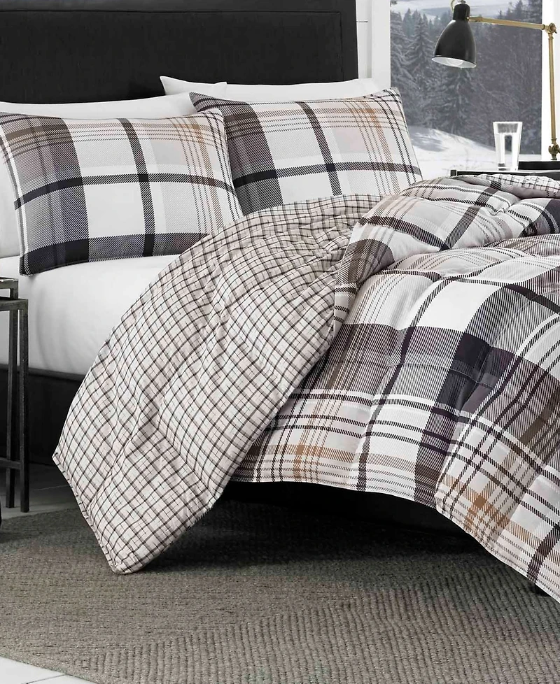 Eddie Bauer Normandy Plaid Comforter Set