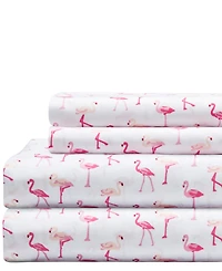 Beatrice Home Fashions Whimsical Printed Microfiber -Pc. Sheet Set