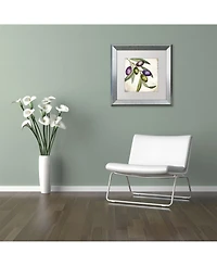 Color Bakery 'Olive Branch I' Matted Framed Art - 11" x 0.5" x 11"