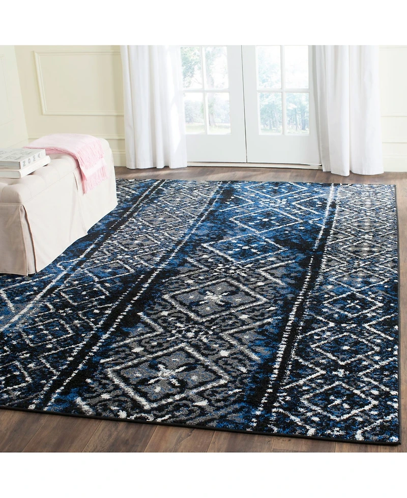 Safavieh Adirondack Silver and Black 8' x 10' Area Rug