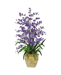 Nearly Natural Triple Dancing Lady Silk Flower Arrangement