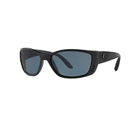 Costa Del Mar Polarized Sunglasses, Fisch Polarized 64