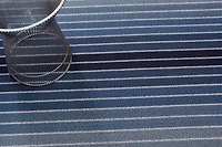 Chilewich Block Stripe Shag Utility - 24" x 36"