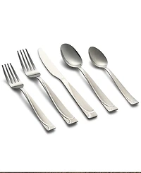 Cambridge Silversmiths Mena Frost 40-Piece Flatware with Chrome Buffet, Service for 8