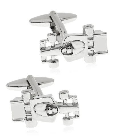 Sutton Silver-Tone Racecar Cufflinks