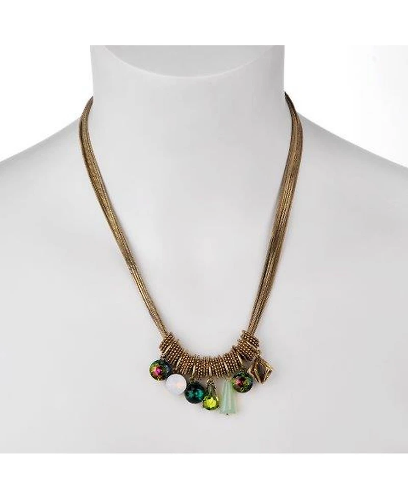 Nicole Miller Cluster Necklace