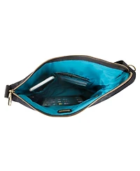 Travelon Anti-Theft Signature 3 Compartment Crossbody