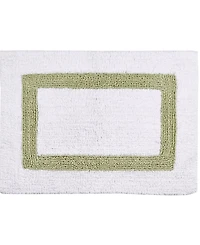 Better Trends Lux Contrast Frame Bath Rug