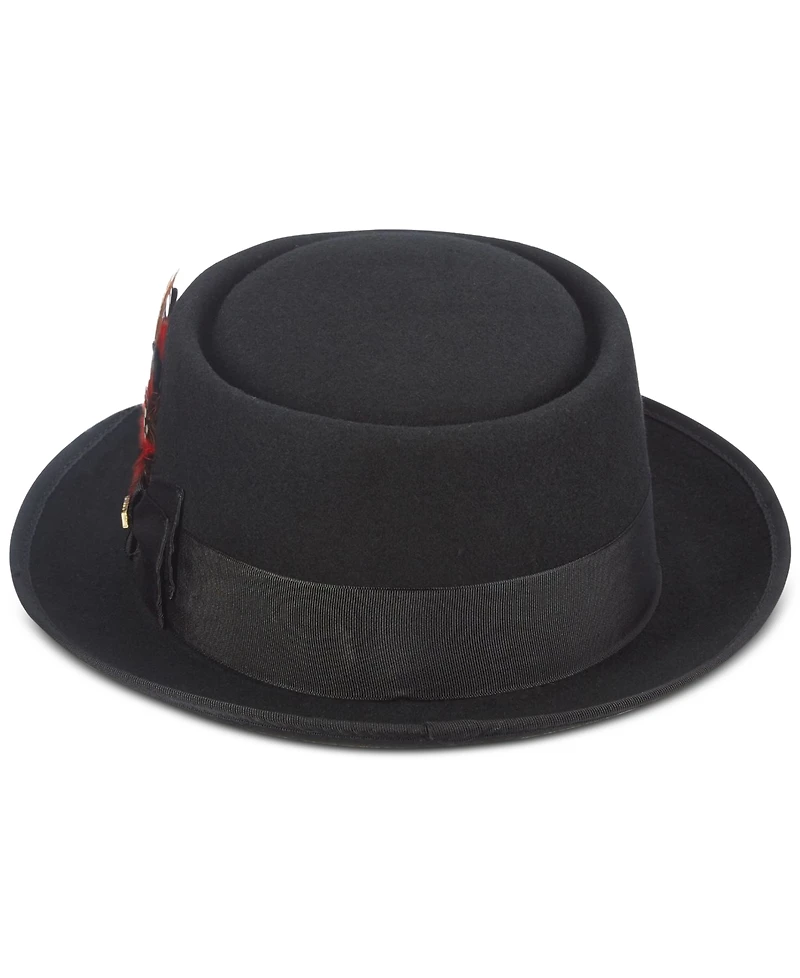 Men's Wool Pork Pie Hat