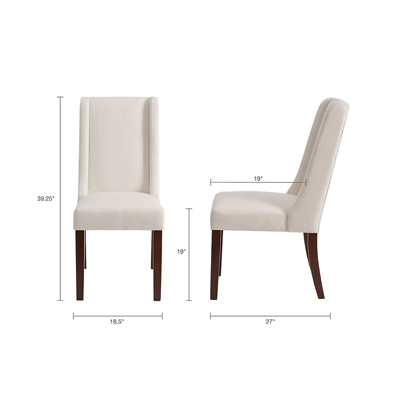 Bryson Set of 2 Wing Dining Chairs