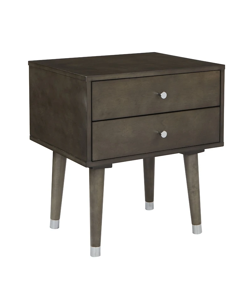 Cupertino Side Table With 2 Drawers