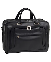 Mcklein West Loop Expandable Double Compartment Briefcase