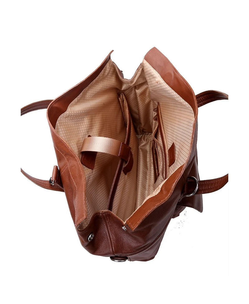 Mcklein Edgefield 17" Roll Top Laptop Briefcase