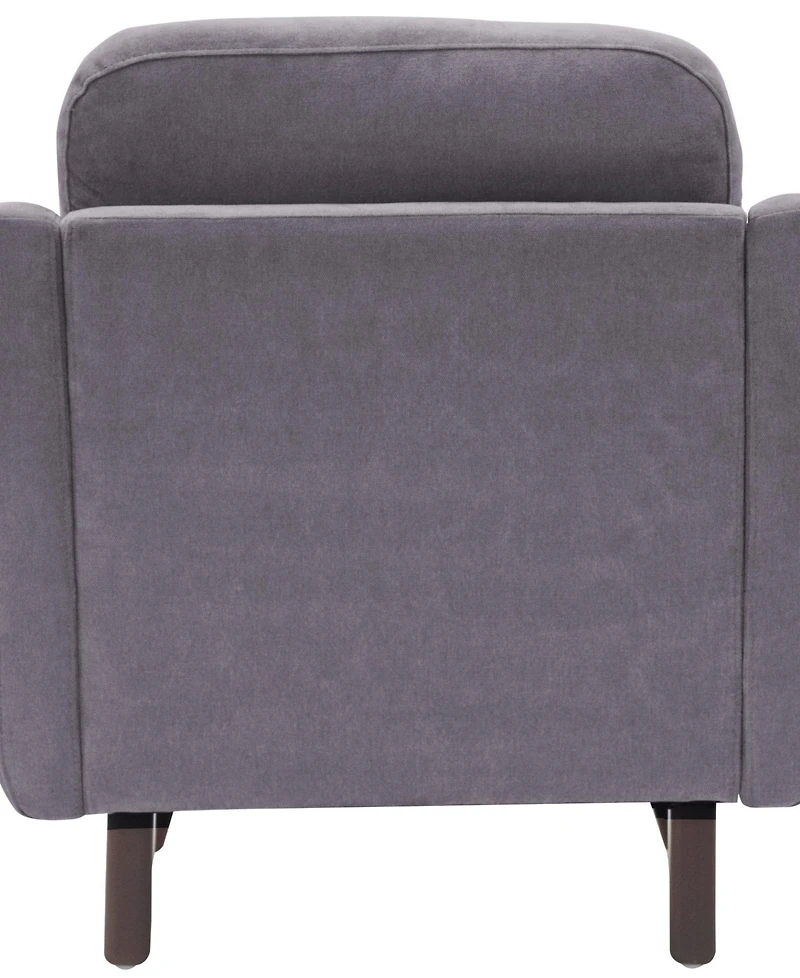 Elle Decor 24" Mid-Century Modern Chloe Armchair