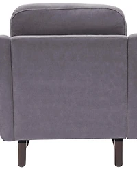 Elle Decor 24" Mid-Century Modern Chloe Armchair