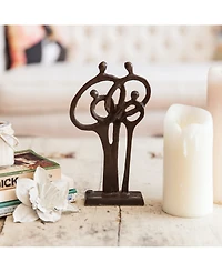 Danya B. Family of 4 Ring of Love Cast Bronze