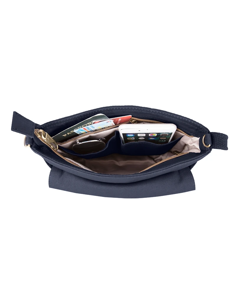 Travelon Anti-Theft Courier Saddle Crossbody
