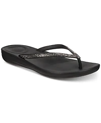 FitFlop Women's Iqushion Sparkle Flip-Flop Sandal