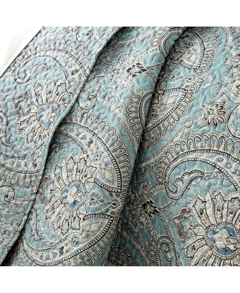 Southshore Fine Linens Classic Paisley 3-Pc. Quilt Set, King/California King