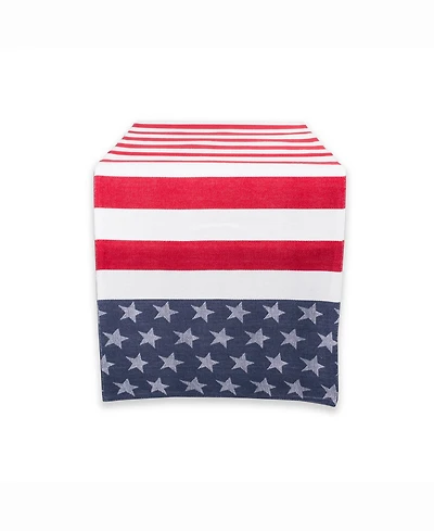 Stars and Stripes Table Runner 14" X 54"