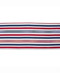 Patriotic Stripe Outdoor Table Runner 14" X 108"