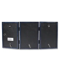 Lawrence Frames Hinged Triple Wood Picture Frame - Gallery Collection