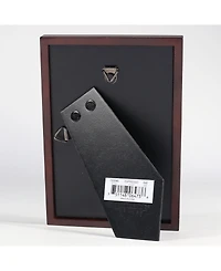 Lawrence Frames 755946 Espresso Wood Picture Frame - 4" x 6"