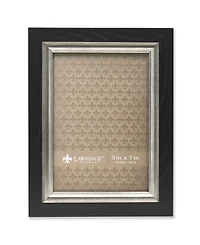 Lawrence Frames Black with Burnished Silver Inner - 5" x 7"