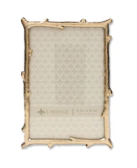 Lawrence Frames Gold Metal Picture Frame with Natural Branch Design