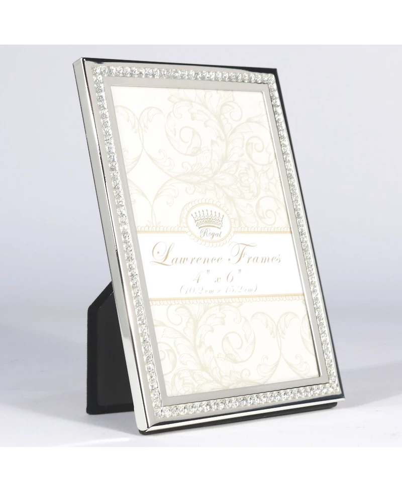 Lawrence Frames Dazzle Silver and Glitter Picture Frame