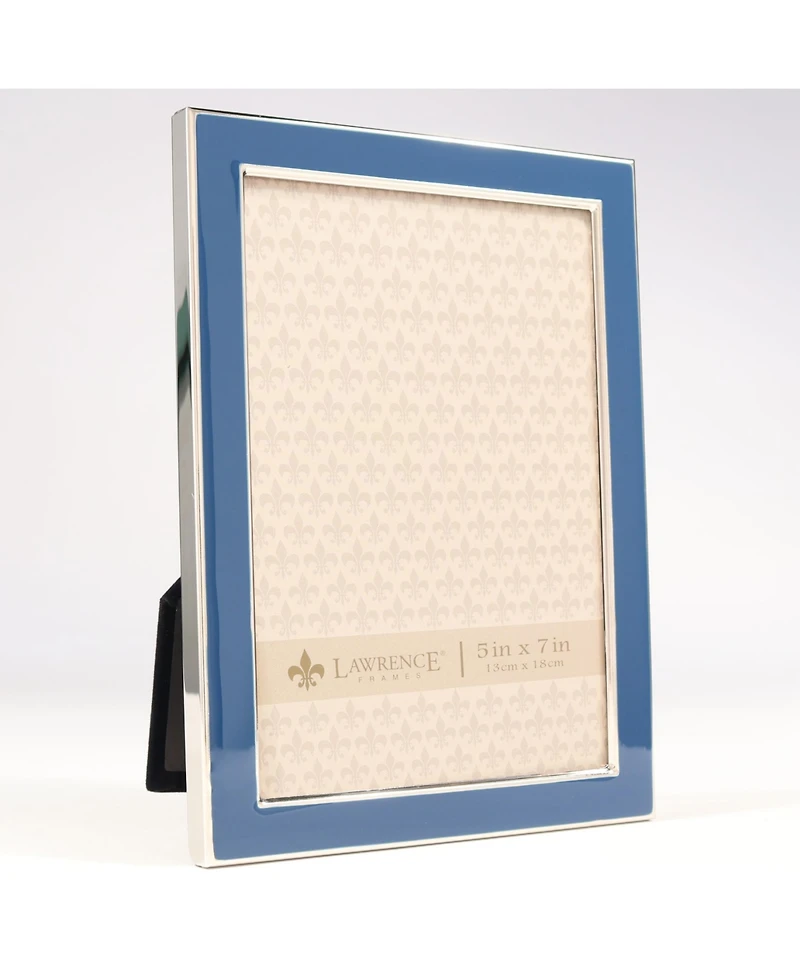 Lawrence Frames Navy Enamel Picture Frame - 5" x 7"