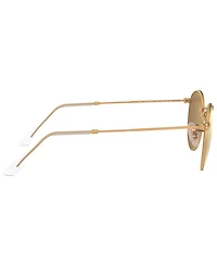 Ray-Ban Sunglasses, RB3447 Round Flash Lenses