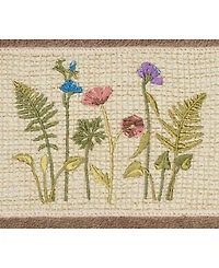 Linum Home Turkish Cotton Serenity Embellished Hand Towel