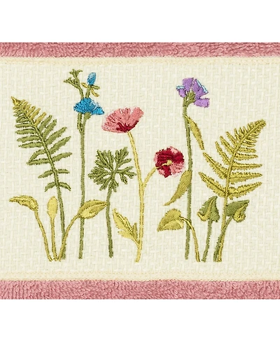 Linum Home Turkish Cotton Serenity Embellished Hand Towel