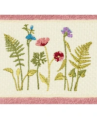 Linum Home Turkish Cotton Serenity Embellished Hand Towel