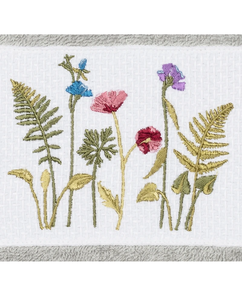 Linum Home Turkish Cotton Serenity Embellished Hand Towel