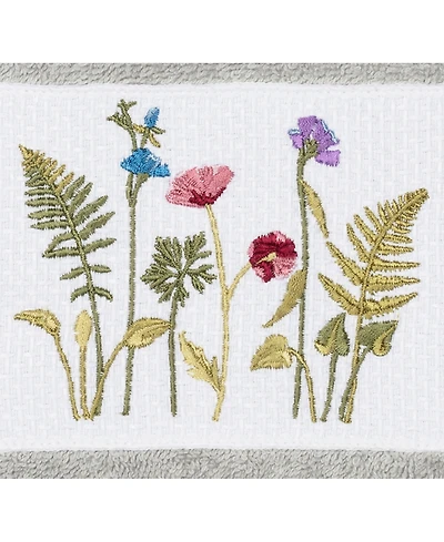 Linum Home Turkish Cotton Serenity Embellished Hand Towel